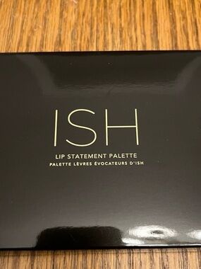 ISH Lip Statement Palette - Black & Gold Packaging NEVER USED